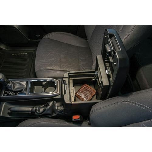 '16-22 Toyota Tacoma Security Console Insert Tuffy Security Products (interior view)