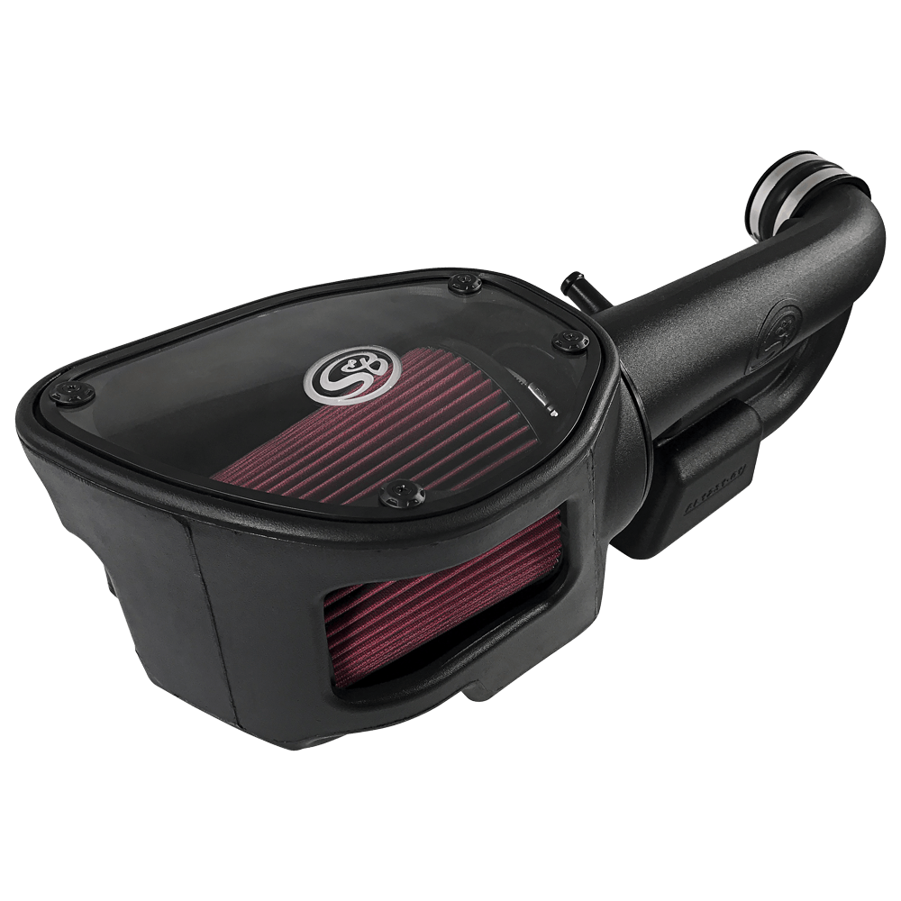 '17-18 Jeep JK 3.6L Cold Air Intake S&B Filters Cotton Cleanable individual display