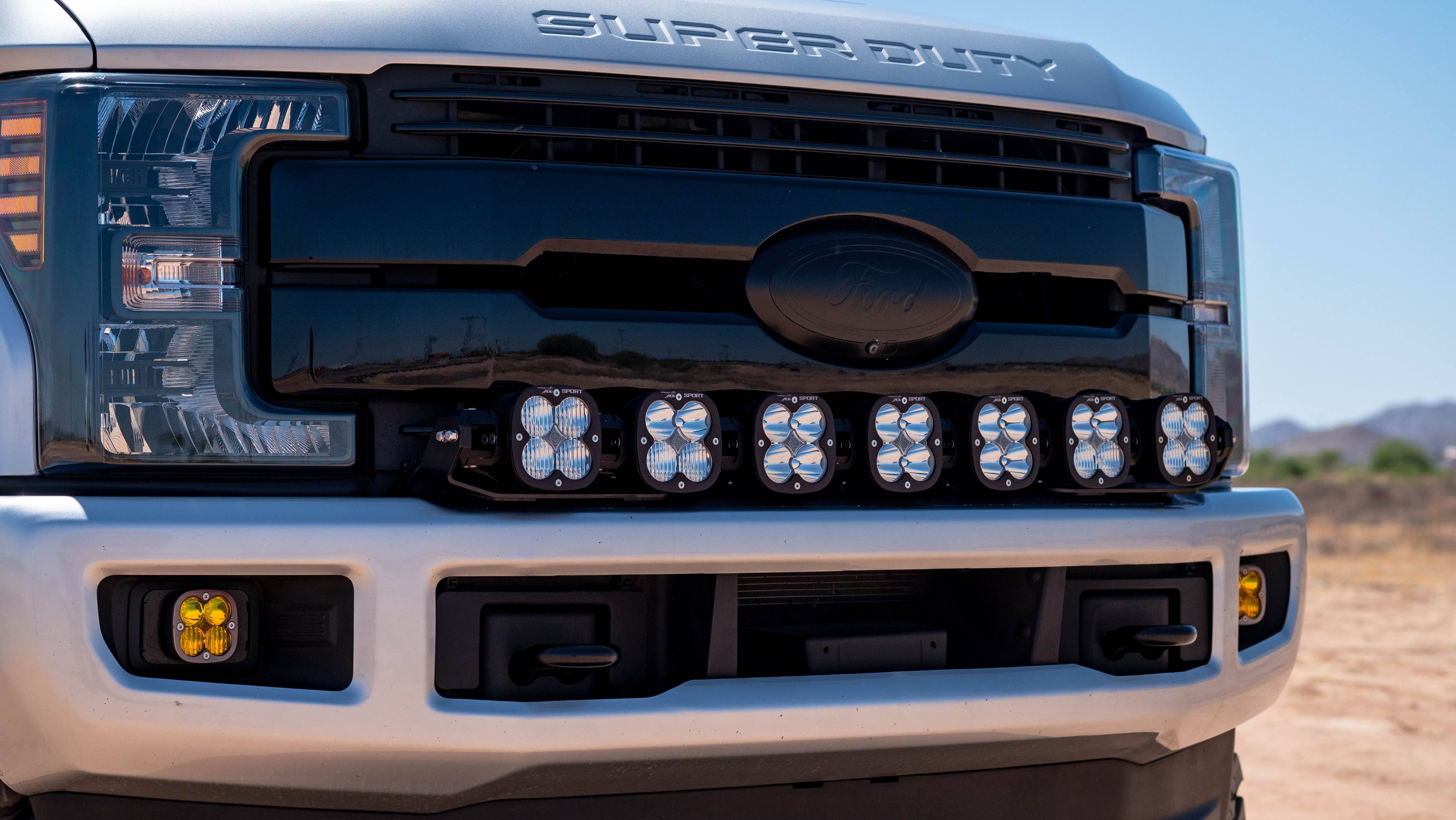 '17-19 Ford F250/350 7 XL Linkable LED Light Kit Lighting Baja Designs