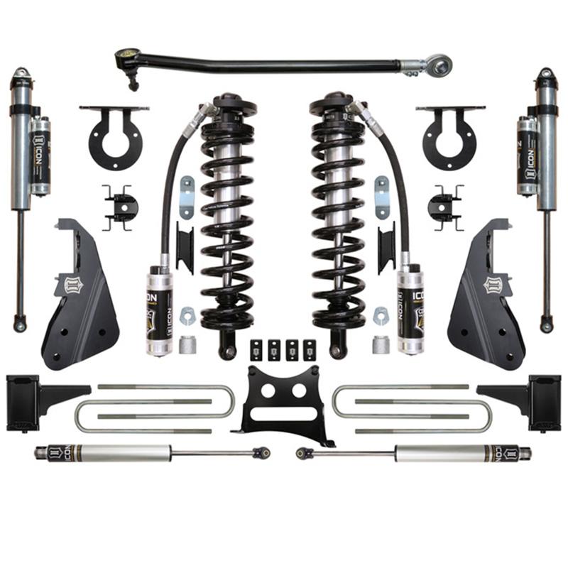 '17-22 Ford F250/F350 4-5.5" Coilover Conversion System-Stage 4 Suspension Icon Vehicle Dynamics parts
