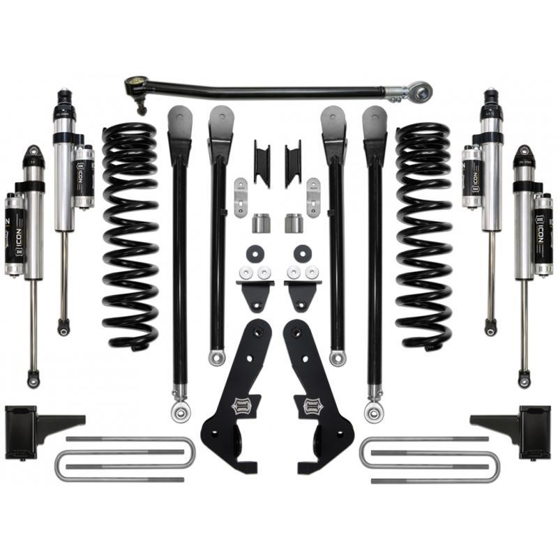 17-19 Ford F250/F350 4WD 4.5" Suspension System-Stage 4 Suspension Icon Vehicle Dynamics parts