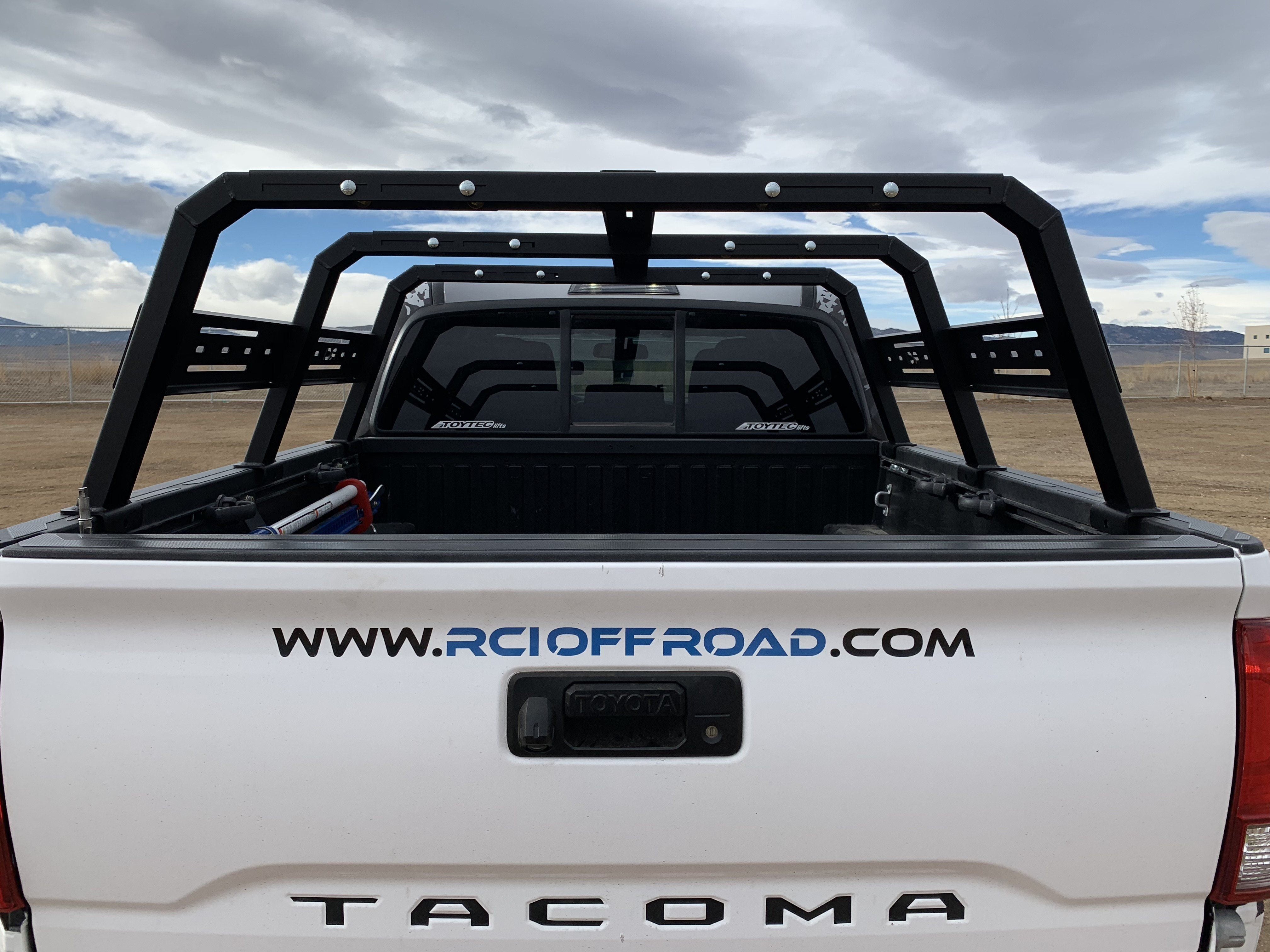 18" HD Bed Rack Bed Rack RCI Off Road (back view)