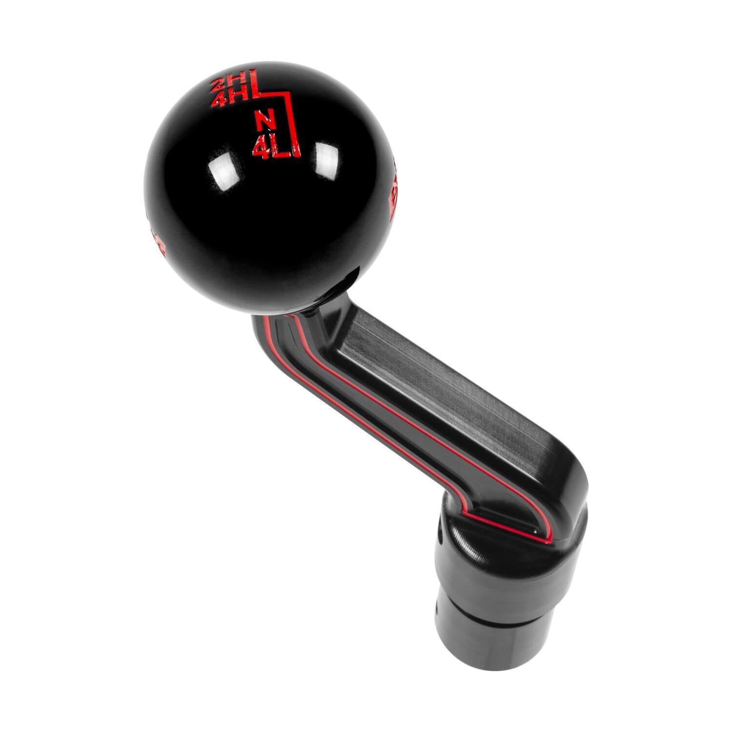 '18-Current Jeep JL Billet Extended Transfer Case Handle & Shift Knob Interior Accessoires B&M 