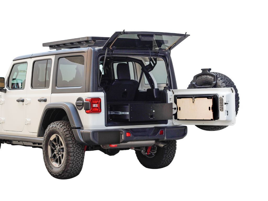 '18-23 Jeep JL Drawer Kit Interior Accessories Front Runner display