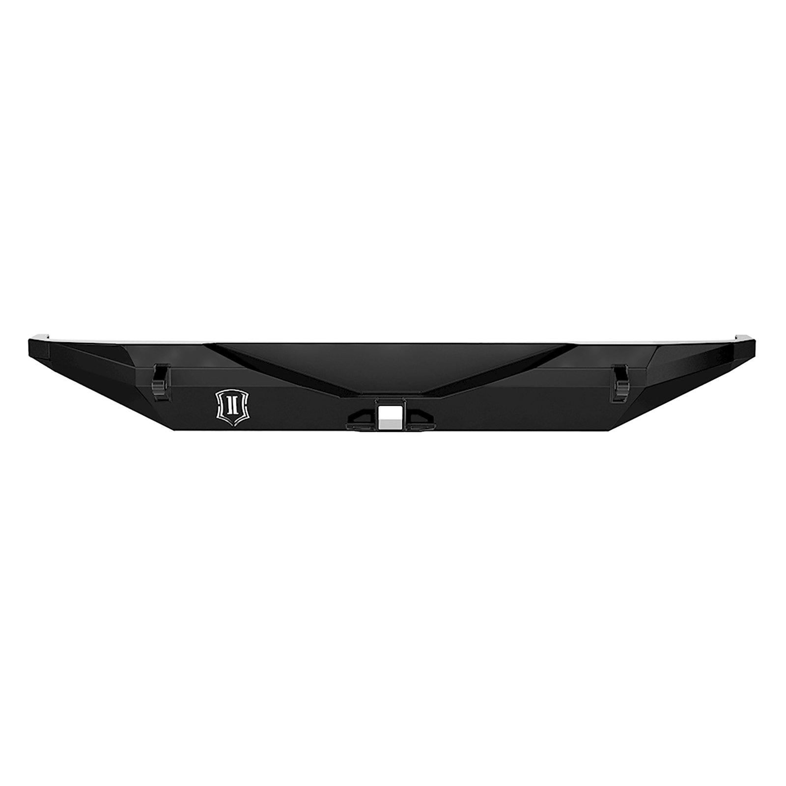'18-23 Jeep JL Rear Bumper w/ Hitch and Tabs Impact Series Off-Road Armor (front view)