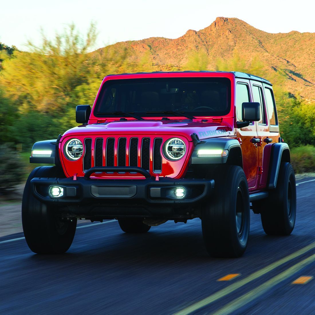 '18-23 Jeep JL Rubicon 3 PC Steel Bumper 360 Series SAE Fog Light Kit Rigid Industries display