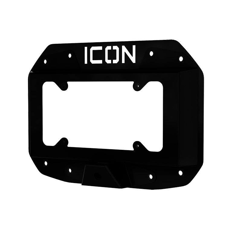 18-23 Jeep JL Spare Tire Delete and License Plate Kit Bumper Accessories Impact Series Off-Road Armor display