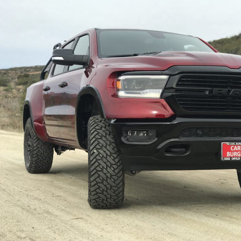 '19-22 Ram Bedsides 5.5 Bed | 4" Bulge Display on Vehicle 