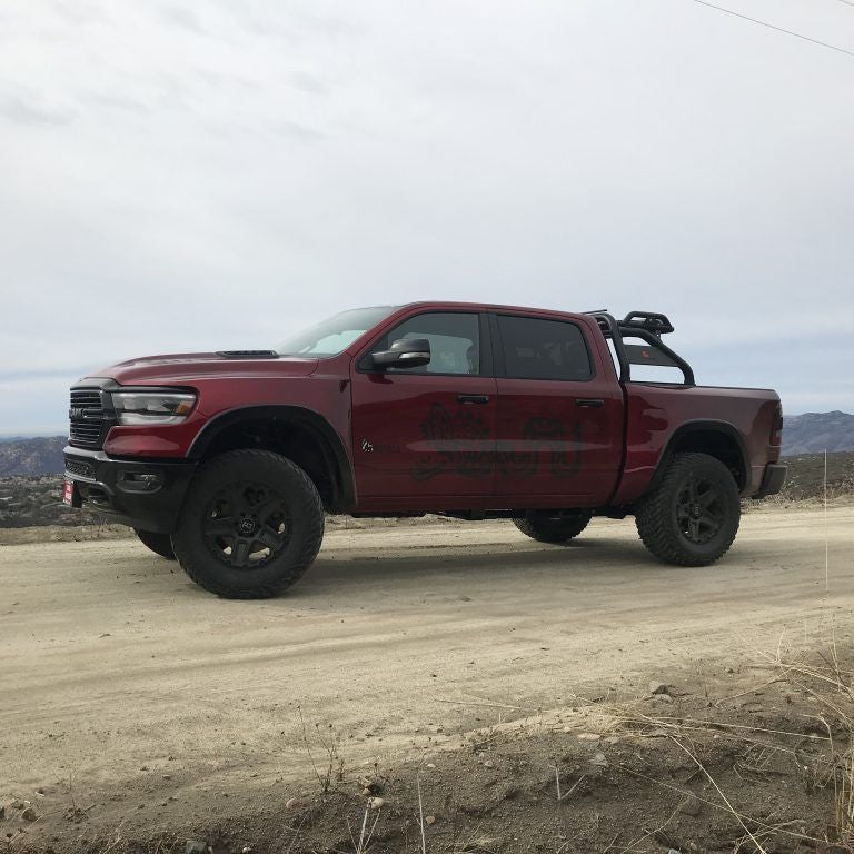 '19-22 Ram Bedsides 5.5 Bed | 4" Bulge Display on Vehicle 