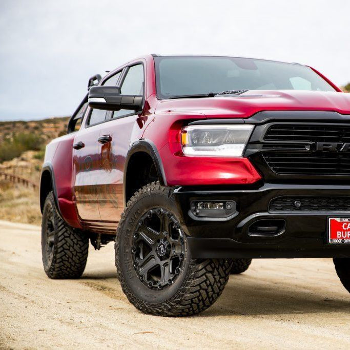 '19-23 Ram Fenders | 4.5" Bulge Display on Vehicle 