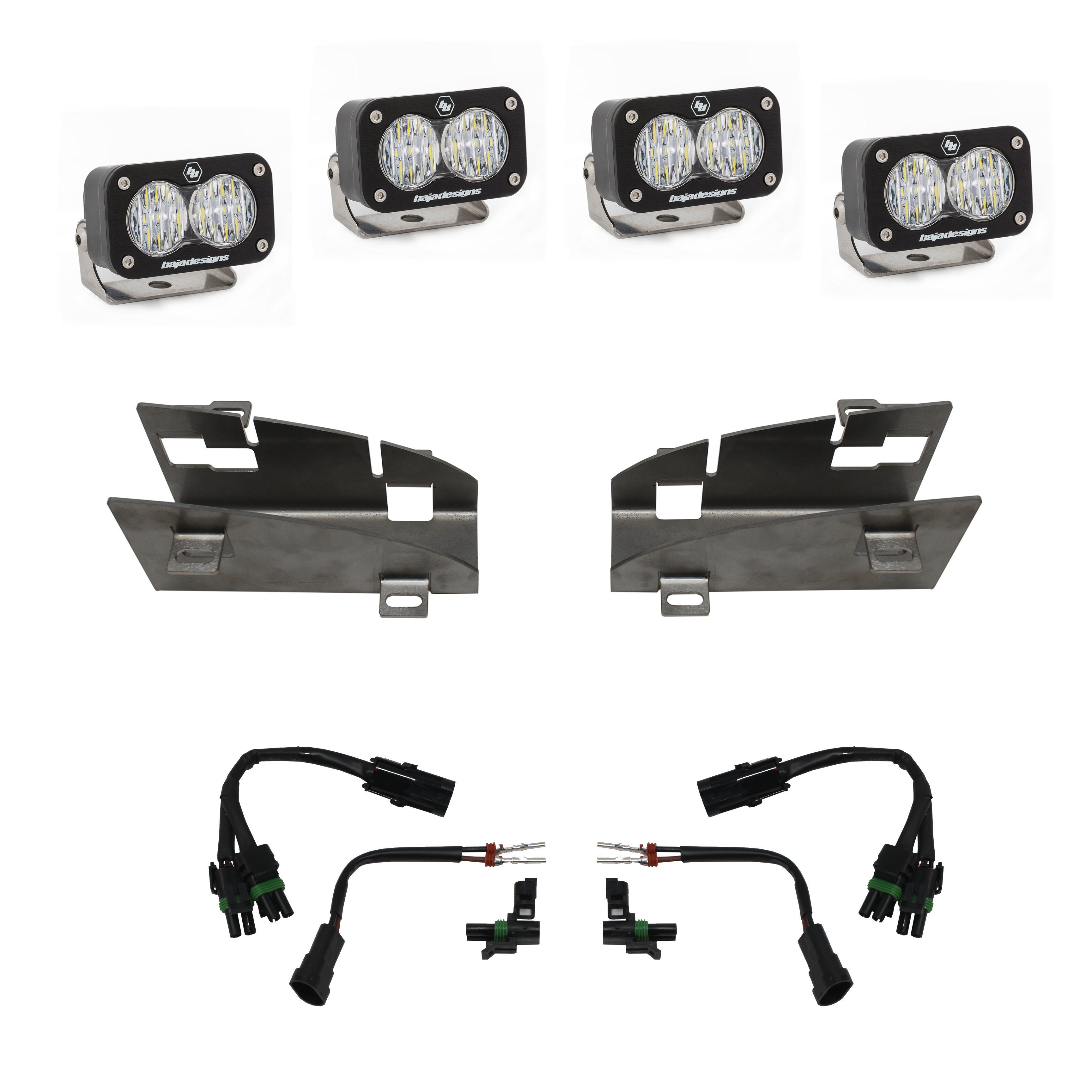 '19-Current Ram 1500 Rebel/TRX Baja Designs Dual S2 Fog Light Kit Lighting Baja Designs 