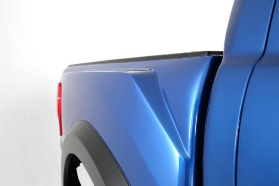 '19-23 Ford Ranger Raptor Style Bedsides-3.5" Bulge Fiberglass Fiberwerx display