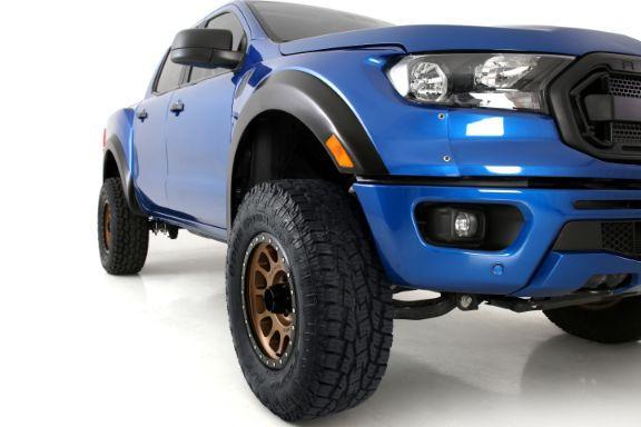 '19-23 Ford Ranger Raptor Style Fenders-3.5" Bulge Fiberglass Fiberwerx display