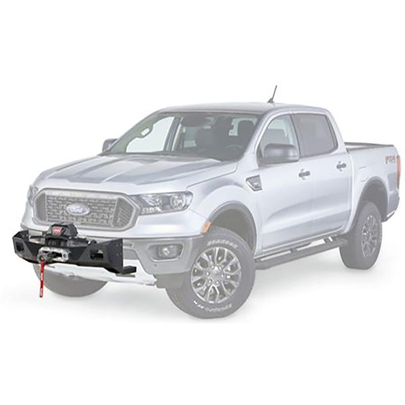 '19-20 Ford Ranger Trans4mer Series Base Winch Mounting System Warn Industries display