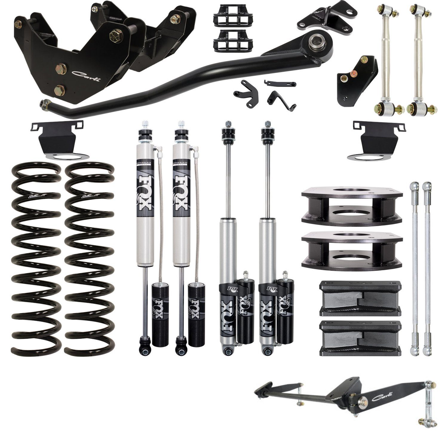 '19-Current Ram 2500 Air Ride Backcountry Suspension System-3.25" Lift Suspension Carli Suspension