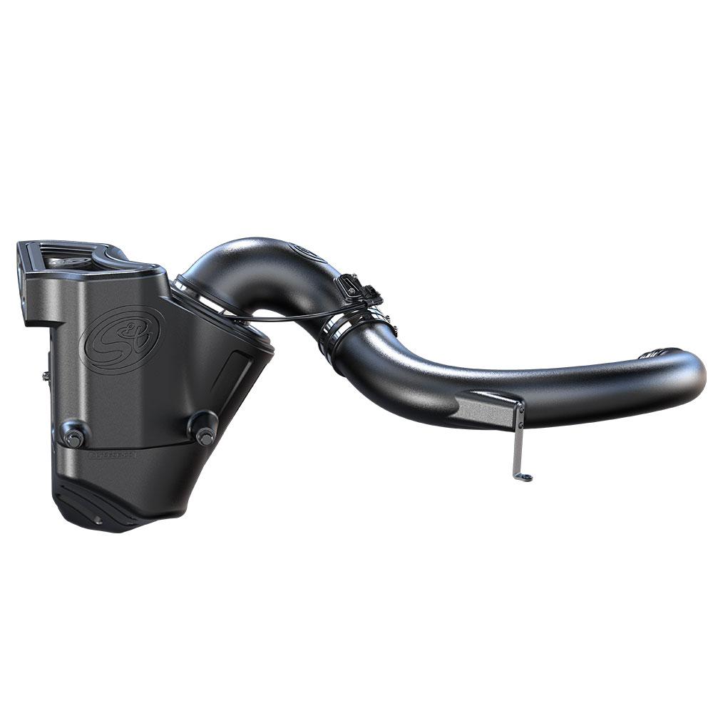 '20-23 Chevy/GMC 1500 3.0L Duramax Cold Air Intake S&B Filters (side view)