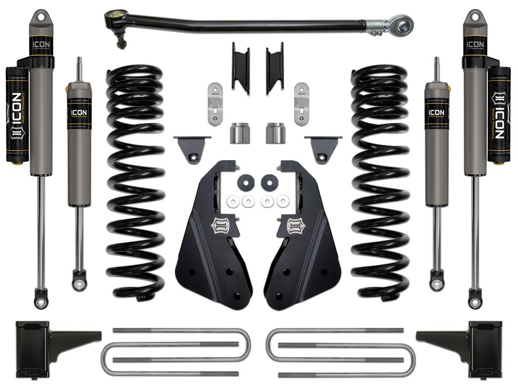 20-22 Ford F250/F350 4WD Icon Stage 2 4.5" Suspension System Suspension Icon Vehicle Dynamics parts