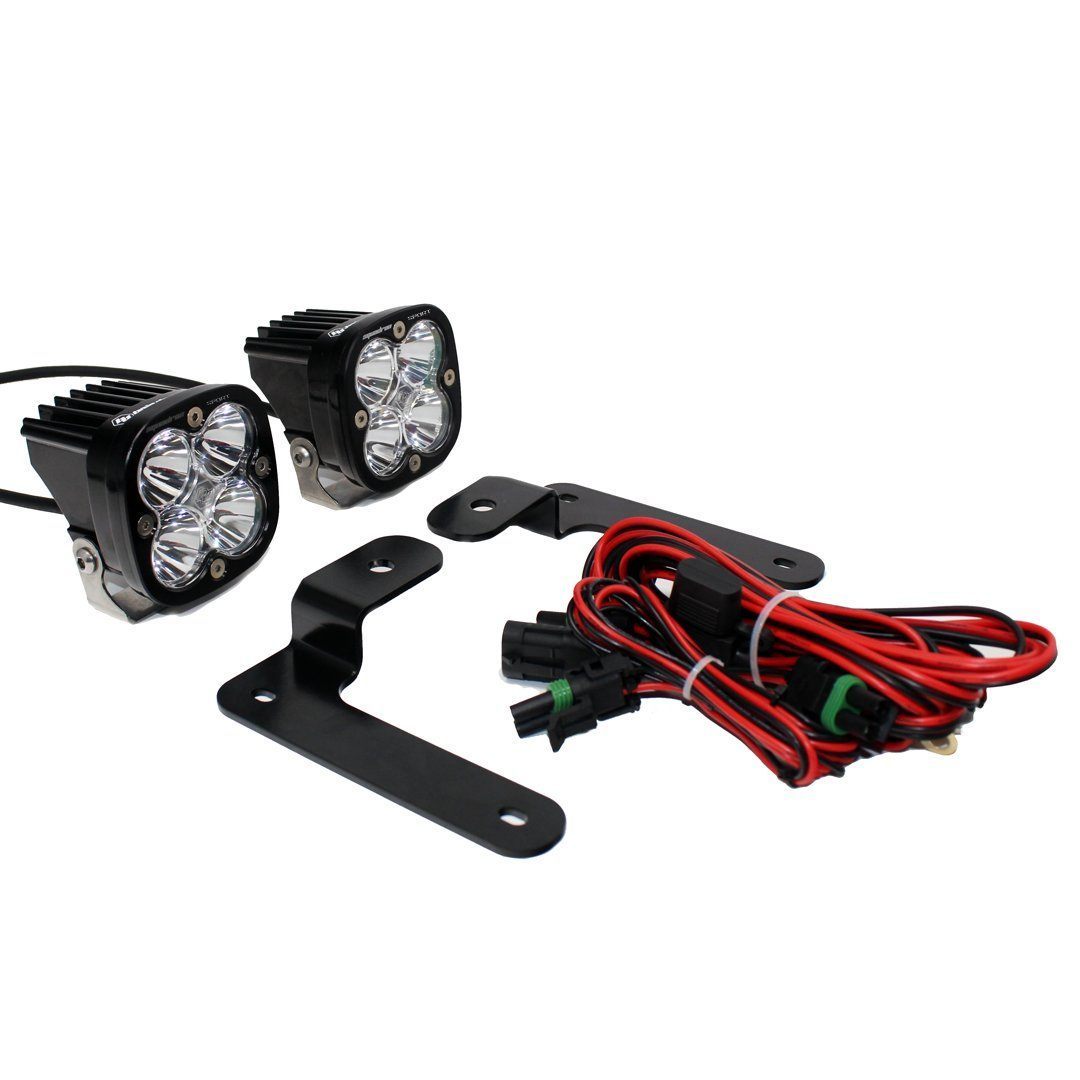'20-22 Jeep Gladiator (JT) A-Pillar Mount Kit Lighting Baja Designs With Squadron Pros parts