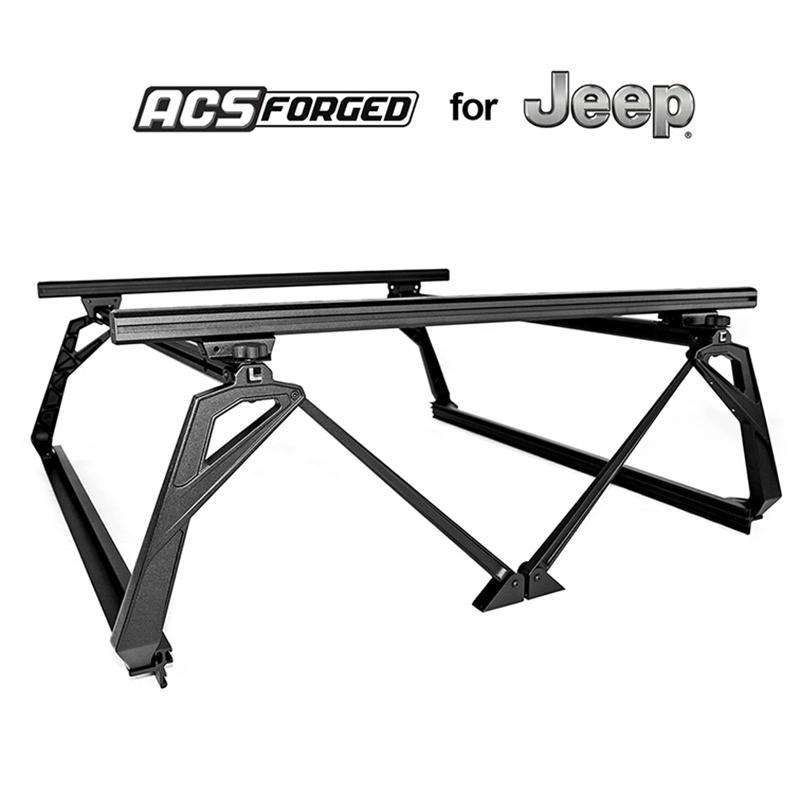 '20-23 Jeep Gladiator (JT)-ACS Forged Bed Accessories Leitner Designs display