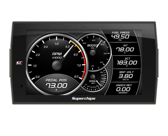 '20-22 Jeep JT Superchips Trail Dash 3 Electrical Superchips display