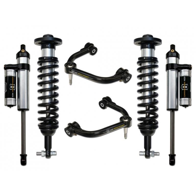 2014 Ford F150 4WD Suspension System-Stage 3 Suspension Icon Vehicle Dynamics Tubular Delta Joint UCA 