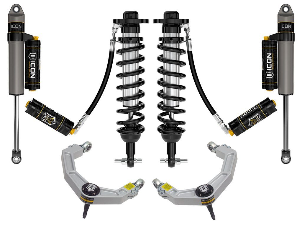21-23 Ford F150 4WD Icon Stage 5 Suspension System w/Billet UCA Suspension Icon Vehicle Dynamics