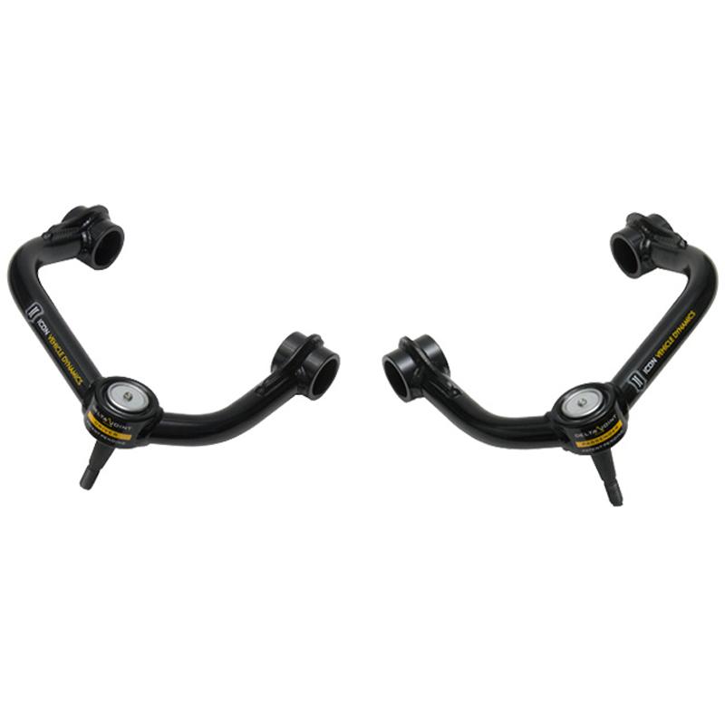 21-Current Ford F150 Icon Delta Joint Tubular Upper Control Arm Kit Suspension Icon Vehicle Dynamics