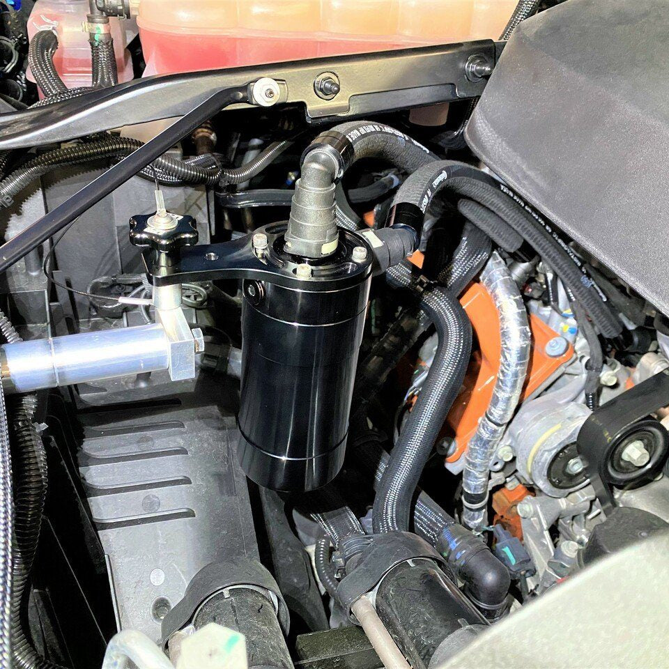 '21-23 RAM TRX UPR Fender Mount Oil 6.2L Plug N Play Catch Can Kit UPR display