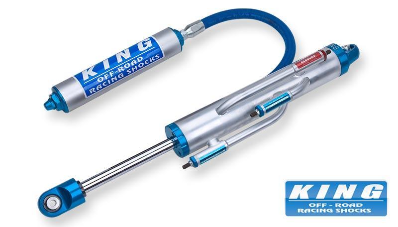 3.0 Race Series 1" Shaft Bypass Shock Suspension King Off-Road Shocks 2 Tube 10 IN Remote Reservoir