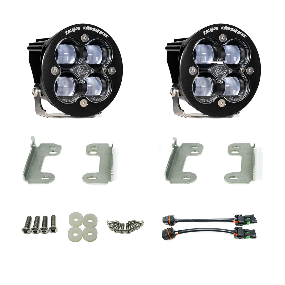 '07-17 Jeep JK SAE Fog Light Kit Baja Designs parts