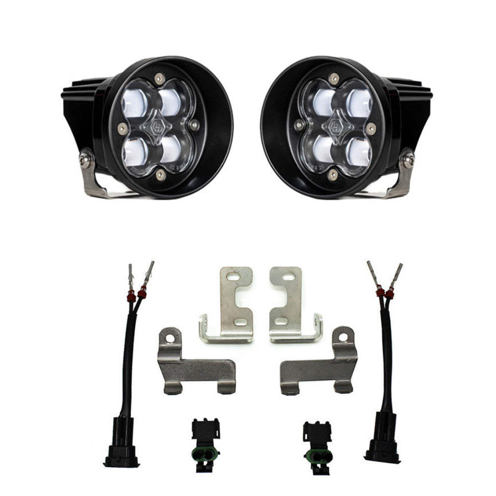 '16-21 Toyota Rav4 SAE Fog Light Kit Baja Designs Display of Included Parts 