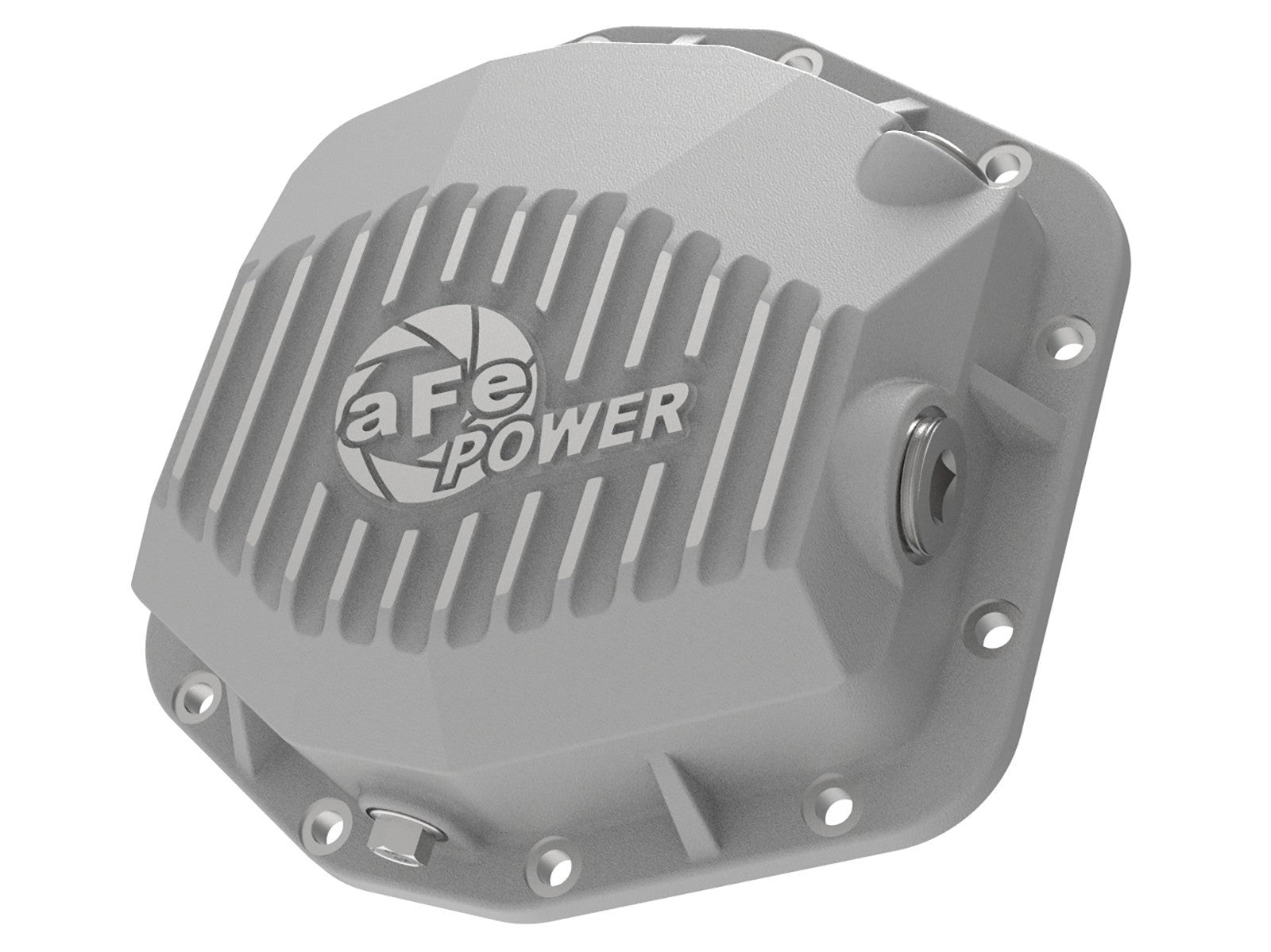 '21-22 Ford Bronco aFe Street Series Rear Differential Cover Raw (front)