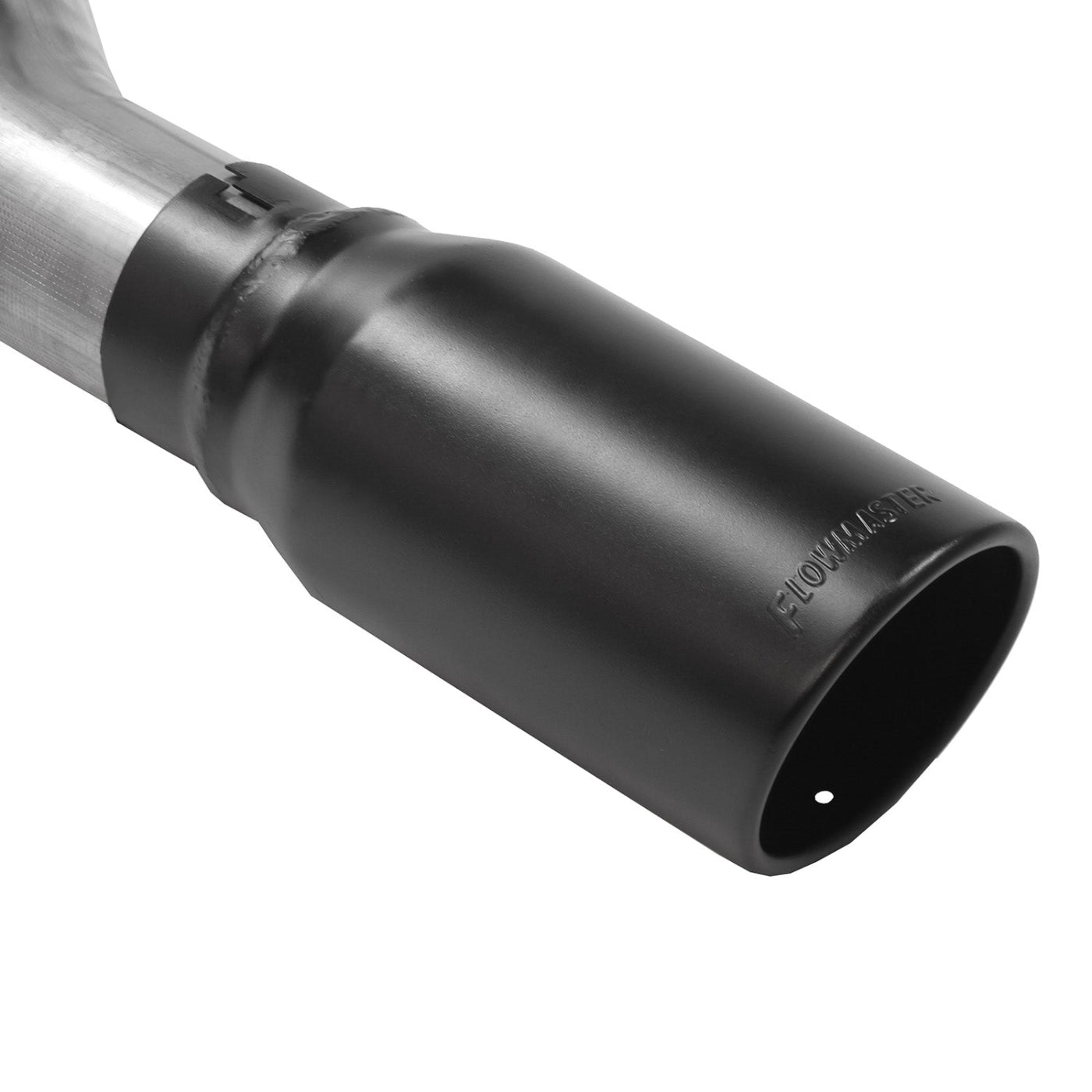 '17-22 Ford F-250/F-350 6.2l/7.3L V8 Flowmaster FlowFX Cat-Back Exhaust System Close-up Display 