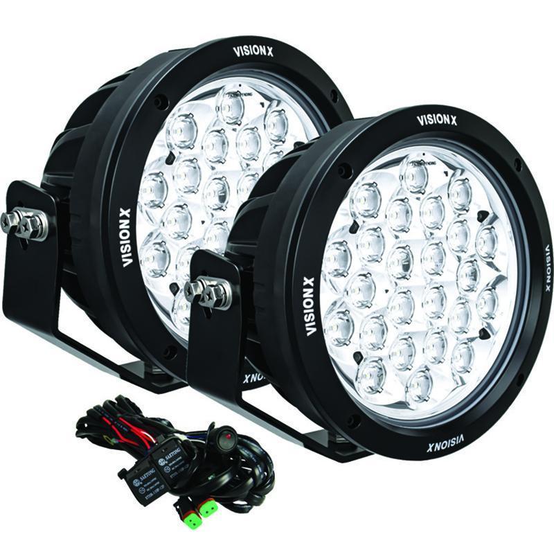 8.7" CG2 Series Multi LED Light Cannon Lighting Vision X parts