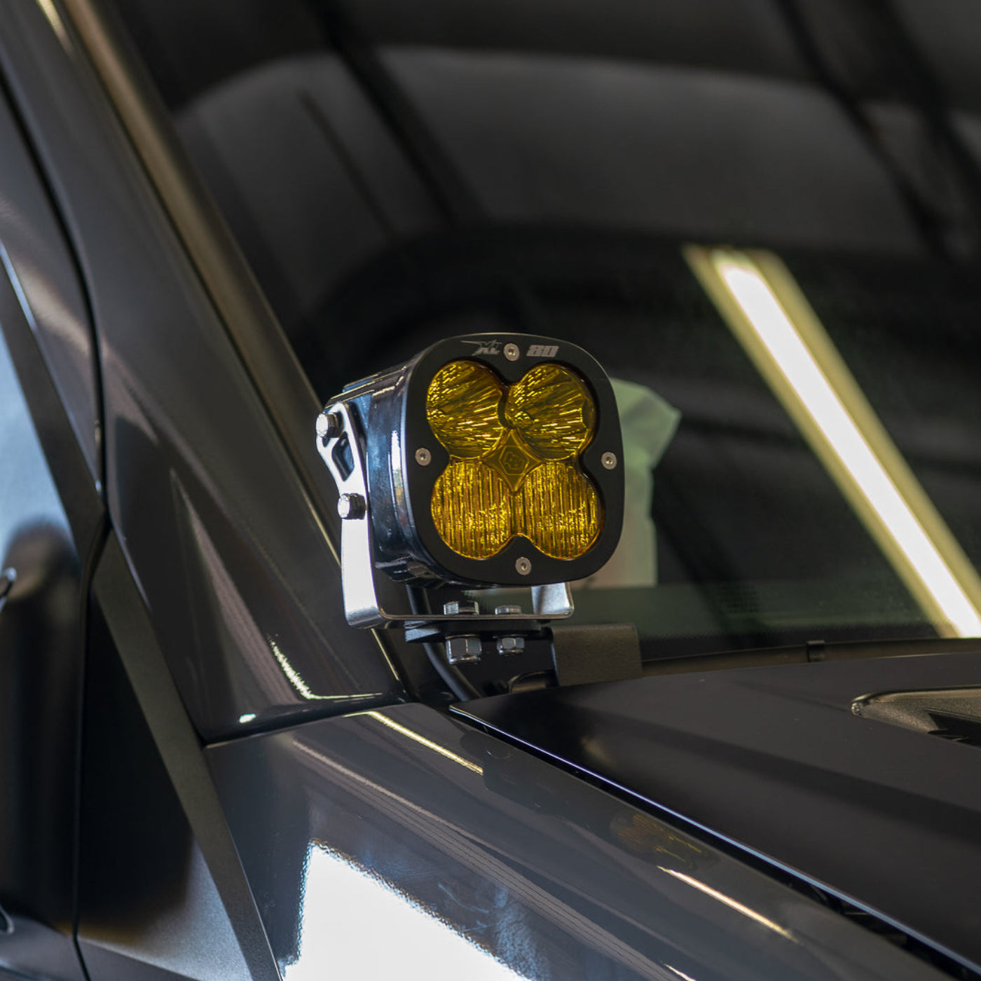 '07-18 Mercedes Sprinter Van SDHQ Built A-Pillar Light Mounts display