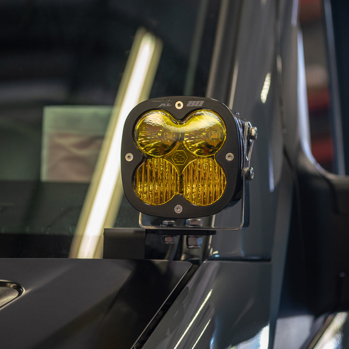 '07-18 Mercedes Sprinter Van SDHQ Built A-Pillar Light Mounts display