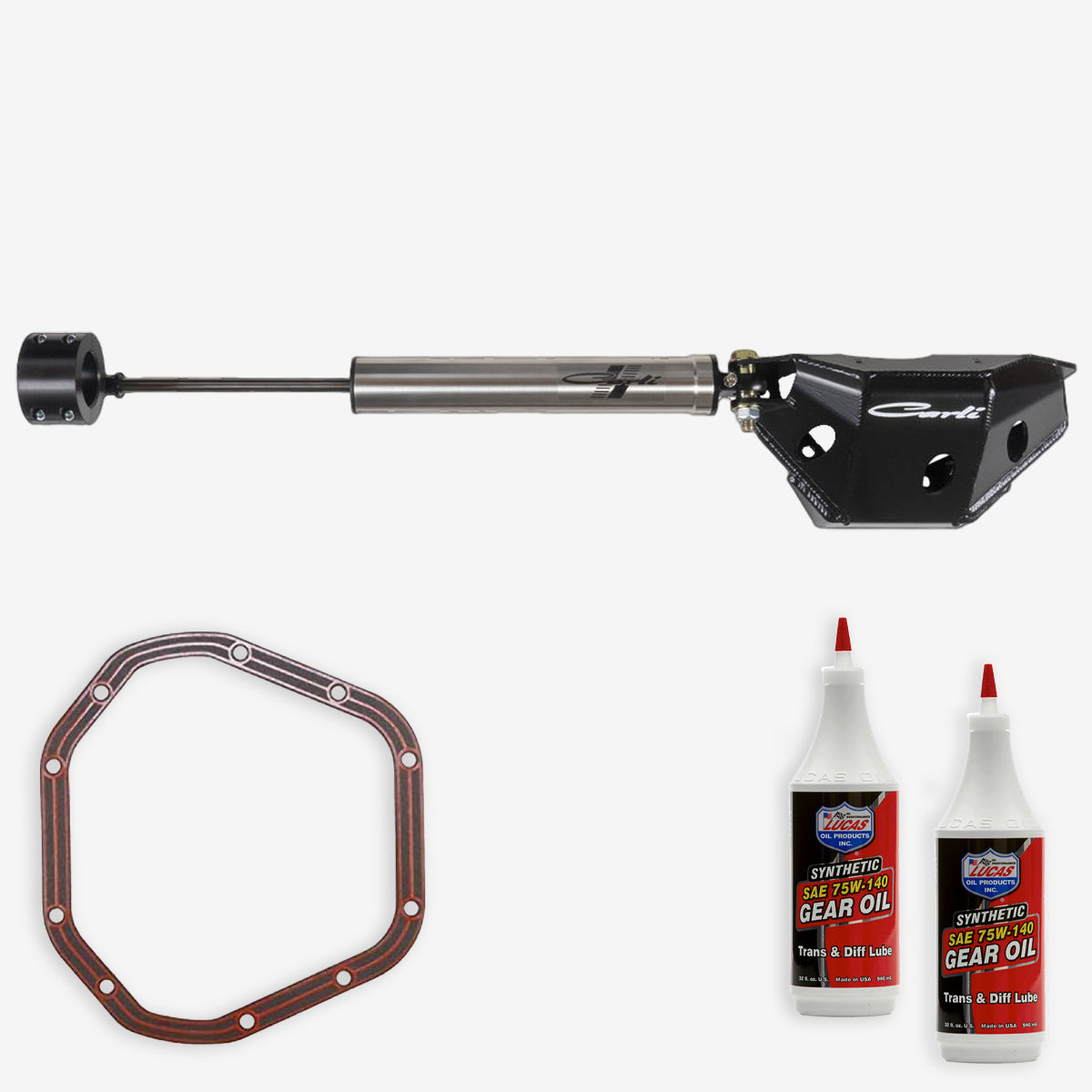 '05-22 Ford F-250/350 Carli Low Mount Steering Stabilizer