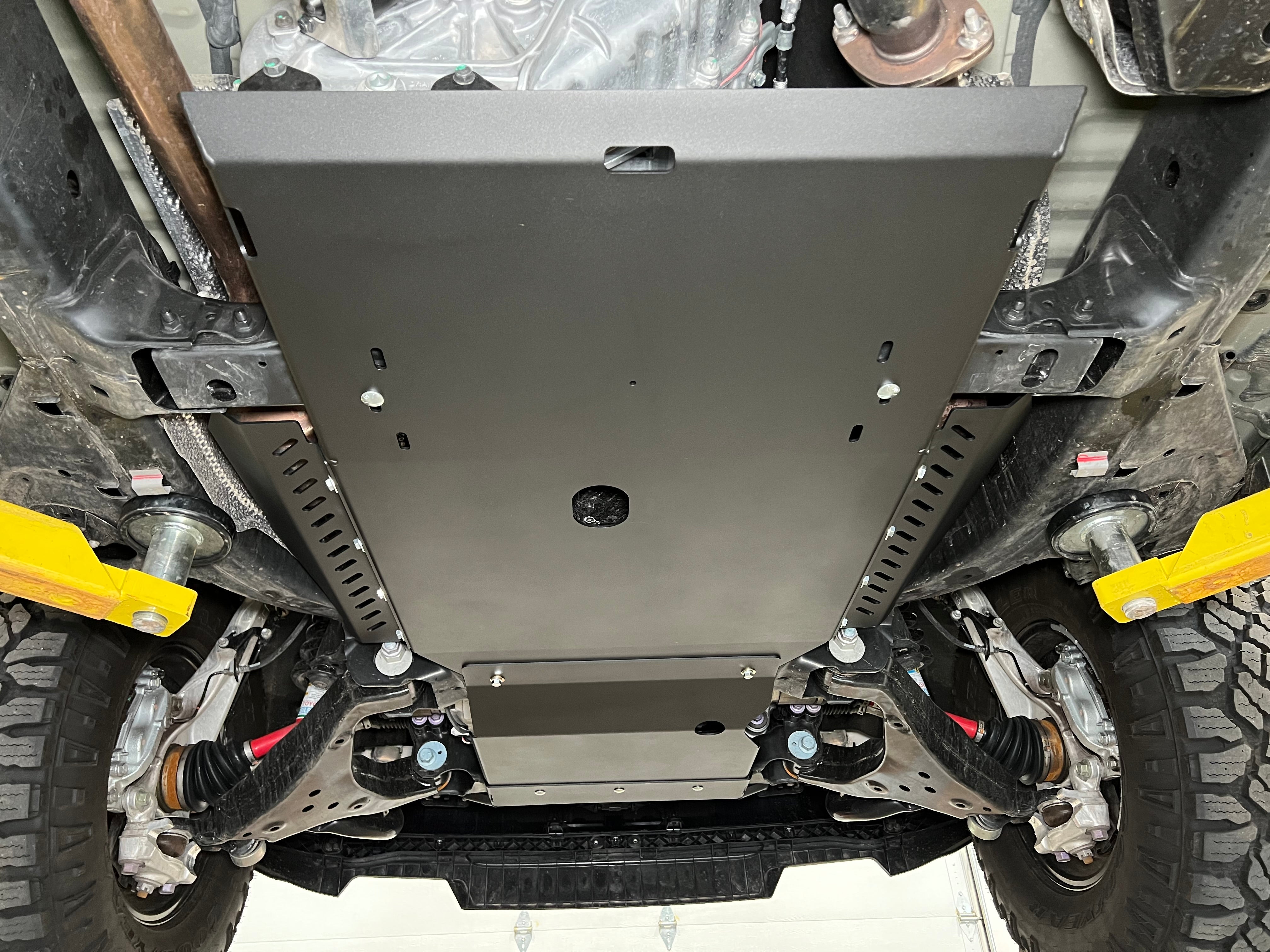 '22-23 Toyota Tundra RCI Off-Road Transmission/Transfer-Case Skid Plate (front view)