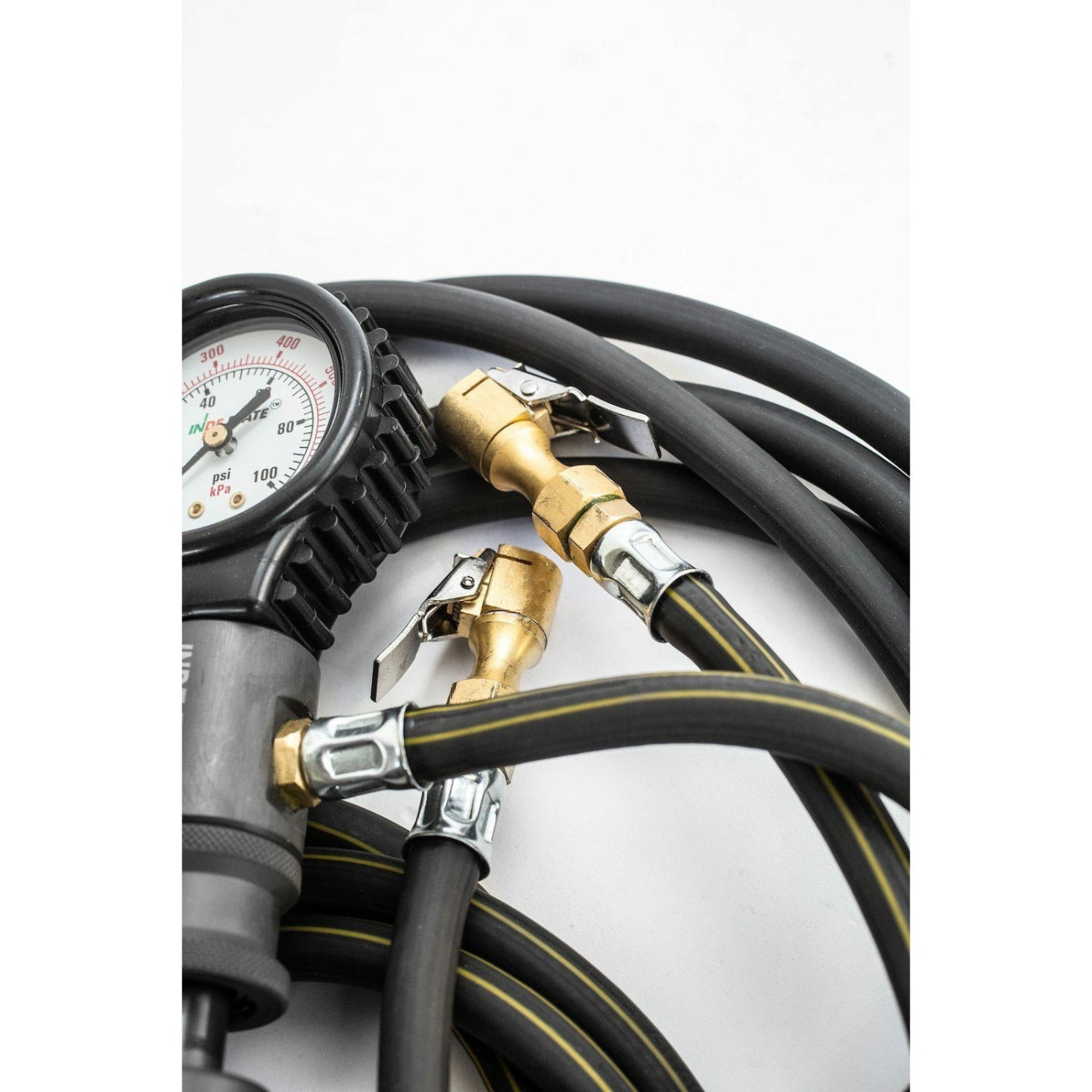 Indeflate Two Hose Unit close-up