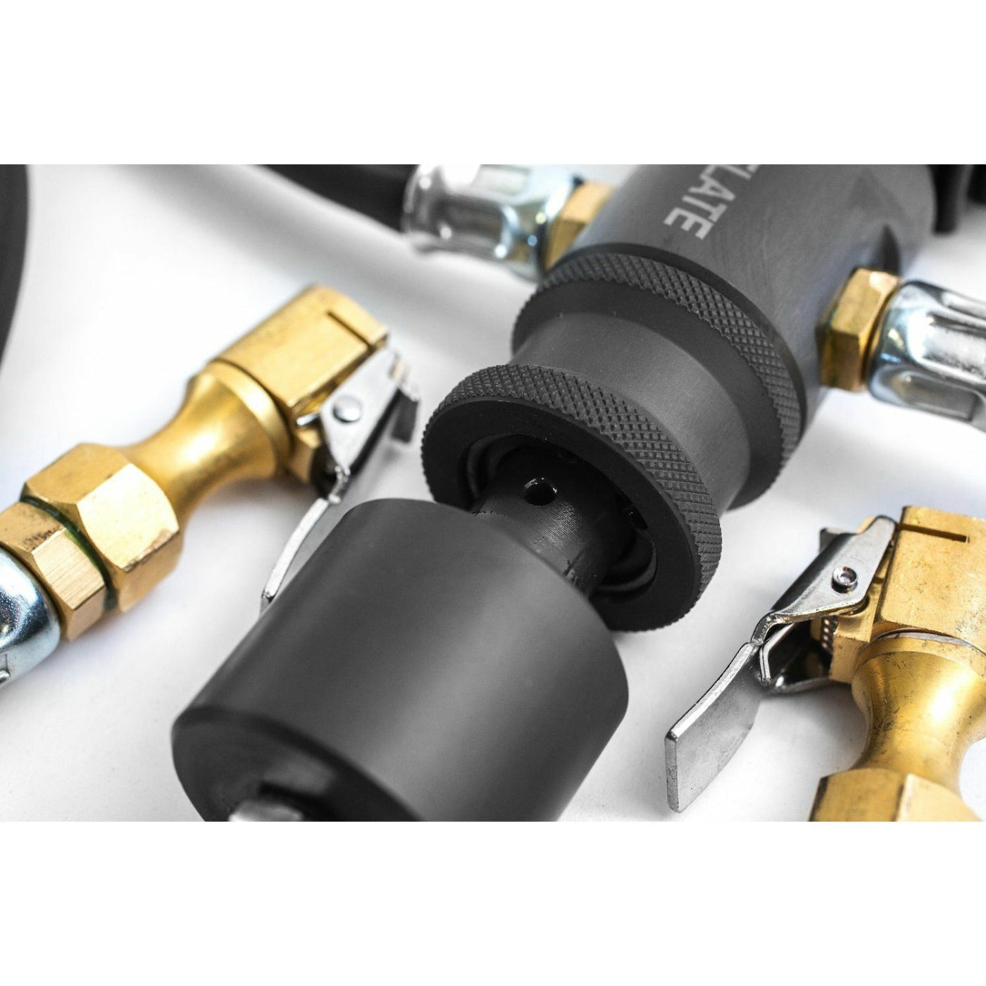 Indeflate Two Hose Unit close-up