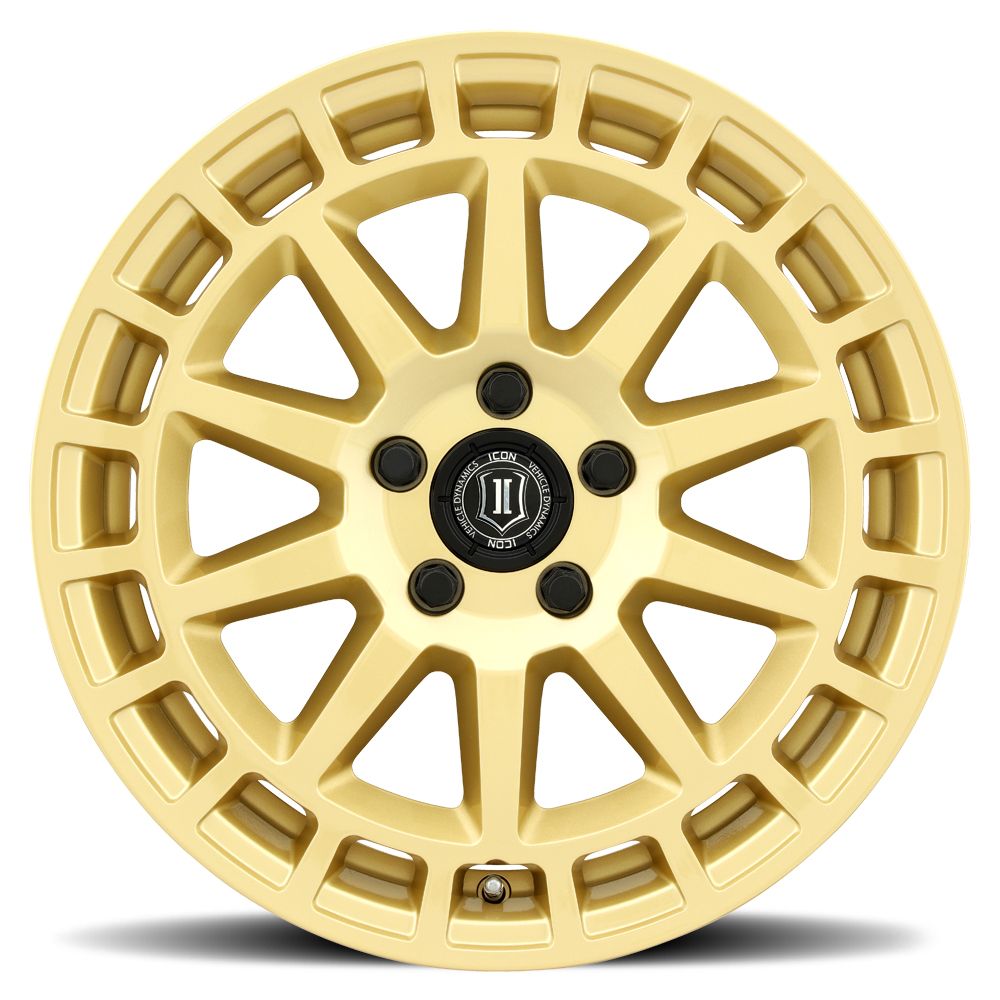 Icon Alloys 17" Journey CUV Wheel Gold (front view)