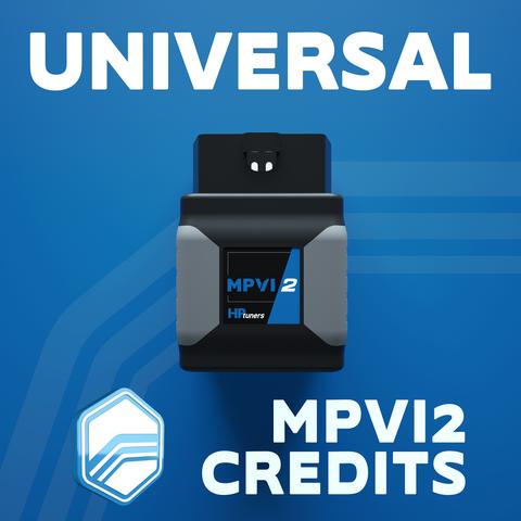 HP Tuners Universal Credits display