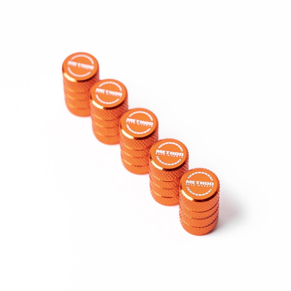 Valve Stem Caps Orange Method parts