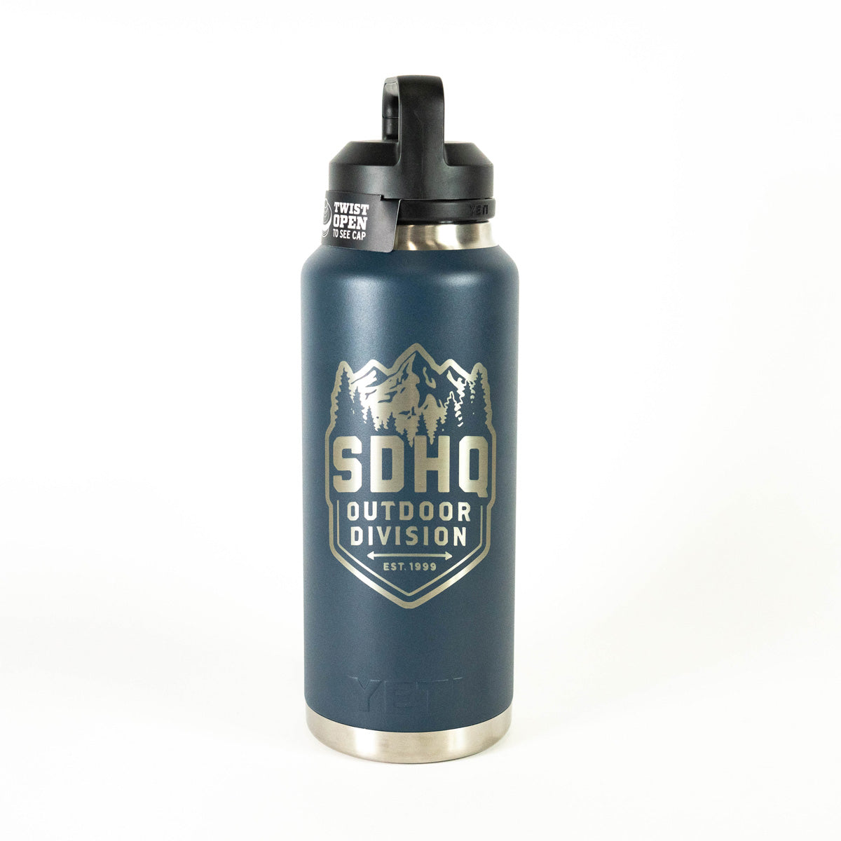 SDHQ Outdoor Division 46 oz Yeti Rambler Bottle w/ Chug Cap
