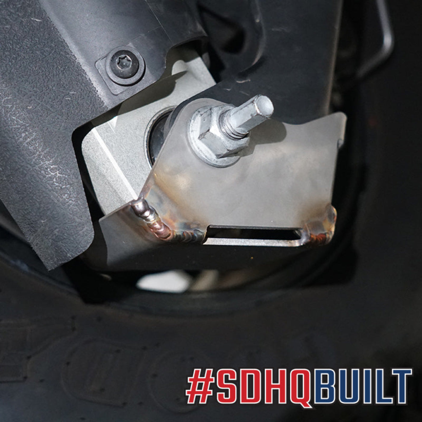 2025 Ram 1500 RHO SDHQ Built Rear Shock Guards installed 