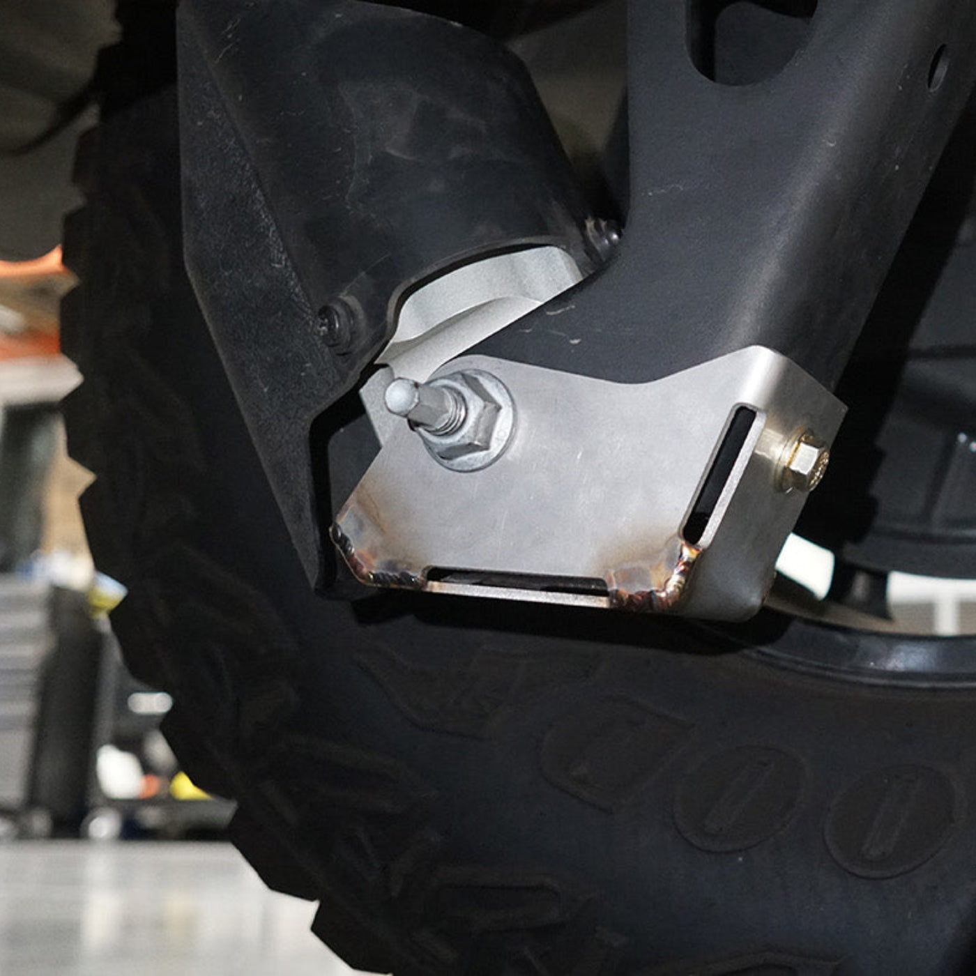 2025 Ram 1500 RHO SDHQ Built Rear Shock Guards installed 