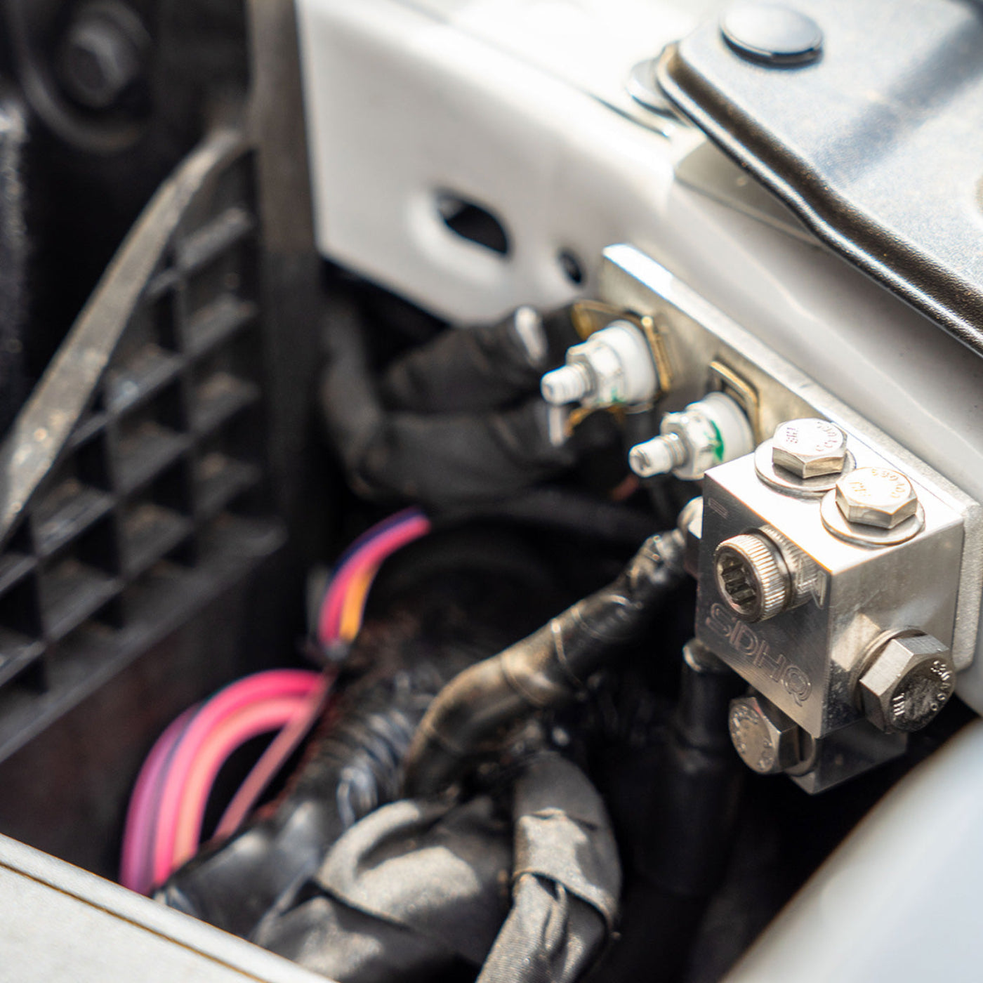 '21-24 Ram 1500 TRX SDHQ Built Billet Battery Terminal Kit installed 