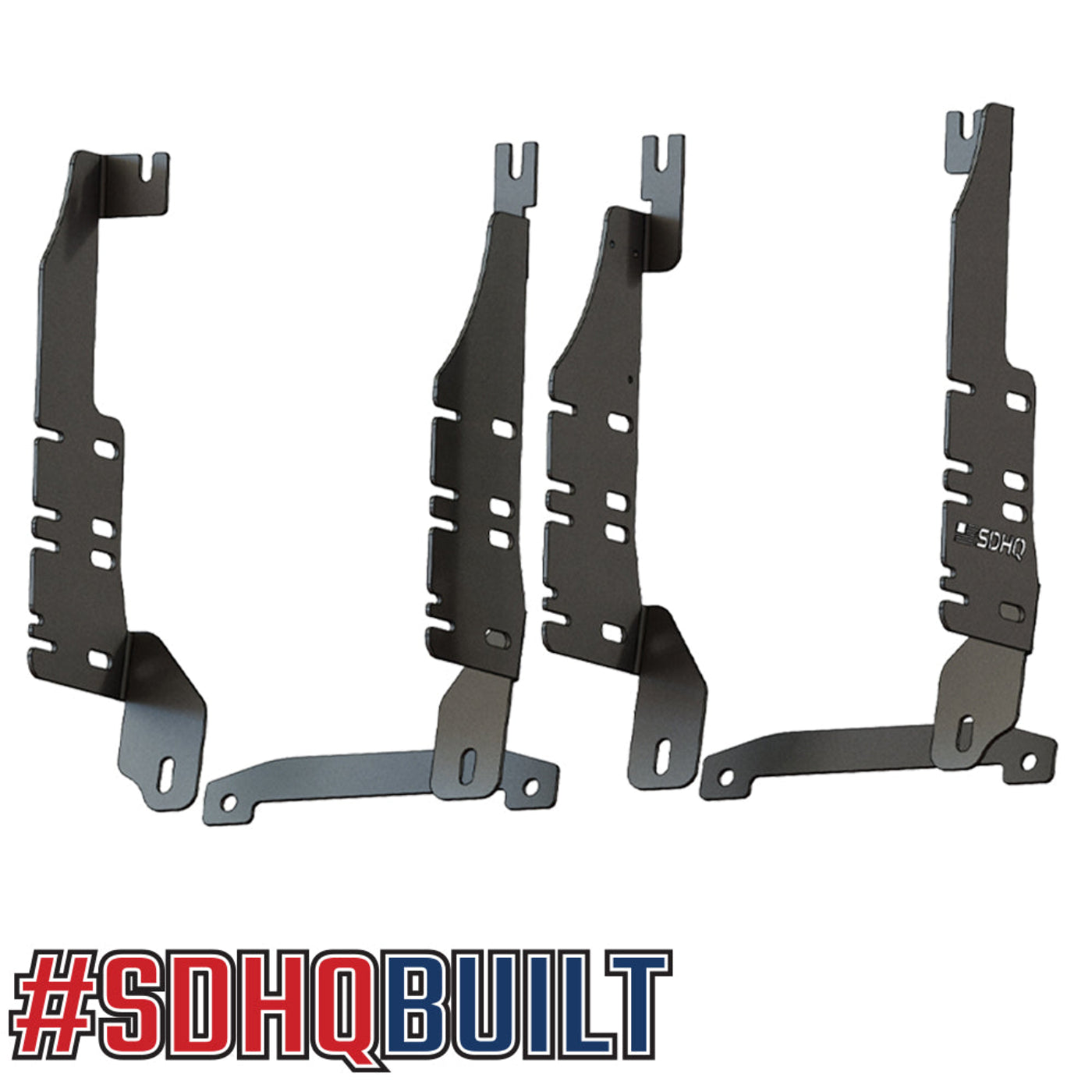 21-24 Ram 1500 TRX SDHQ Built Behind the Grille LED Light Bar Mount Design 