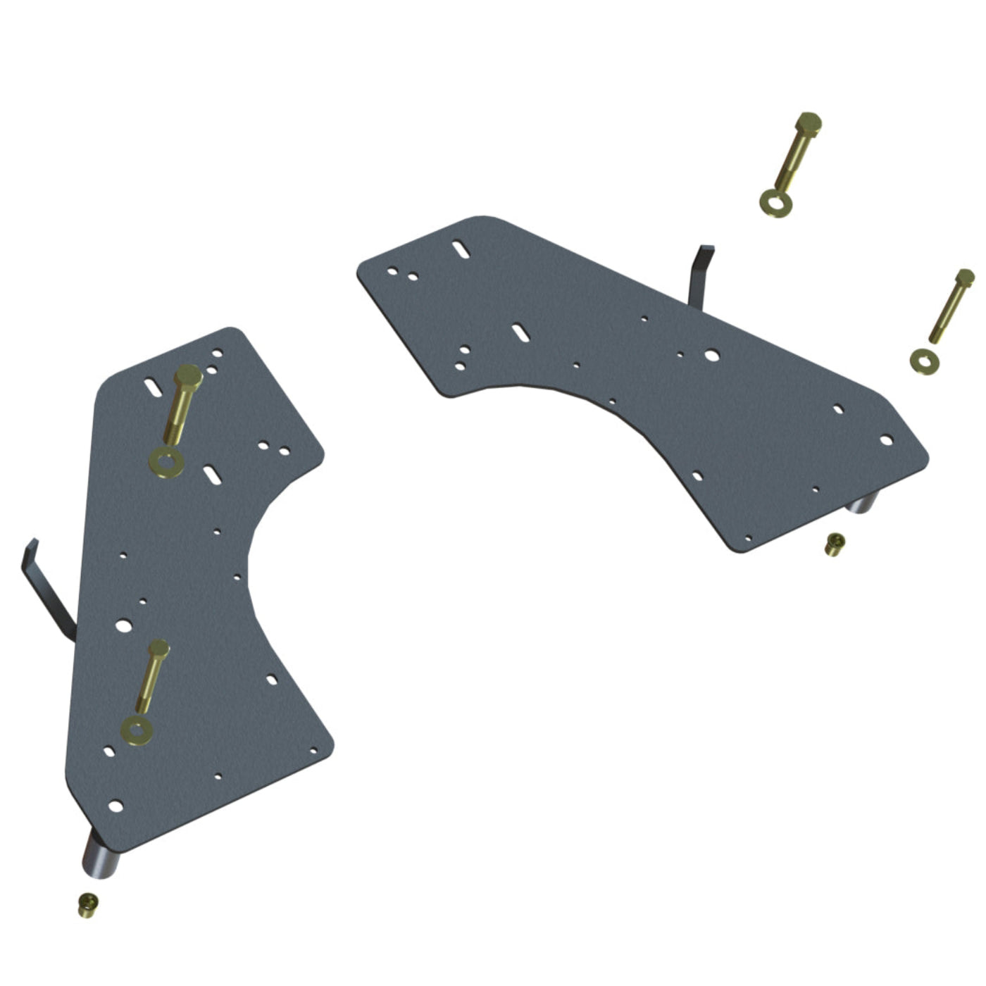 '10-25 Ram 2500/3500 SDHQ Built Under Bed Air Compressor Mount exploded diagram