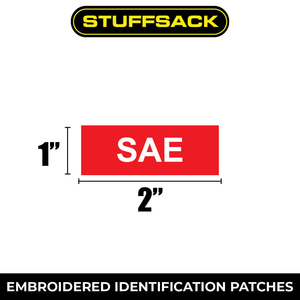 Identification Patches Stuffsack design